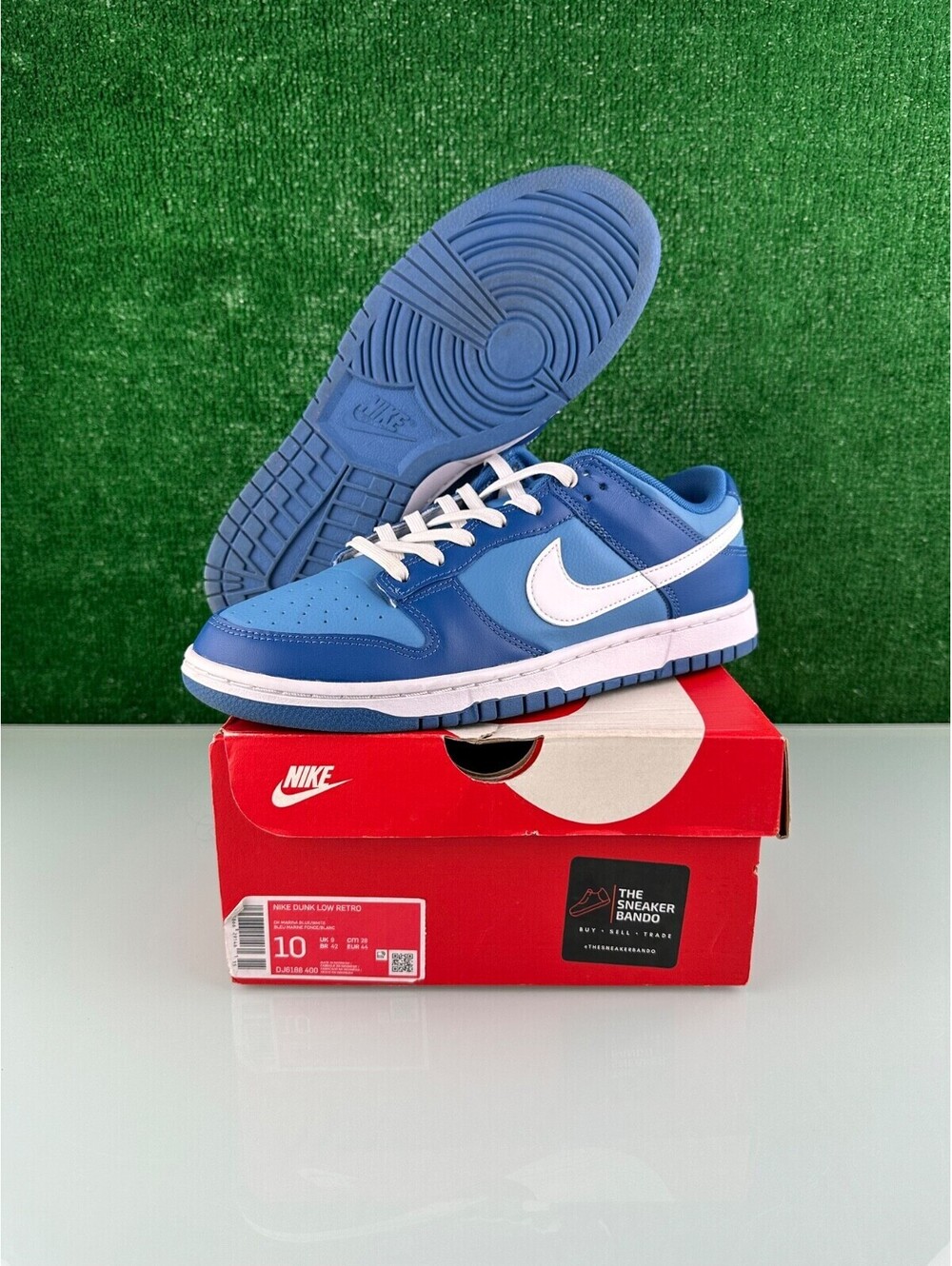 Size 10 - Nike Dunk Low Dark Marina Blue